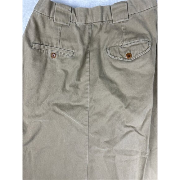 Vintage 80s-90s  Ralph Lauren Country Equestrian Skirt Womens 10 Brown - Picture 10 of 10